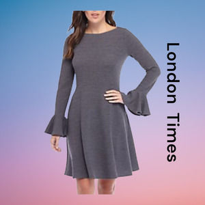 London Times Women's ribbed dress size 6